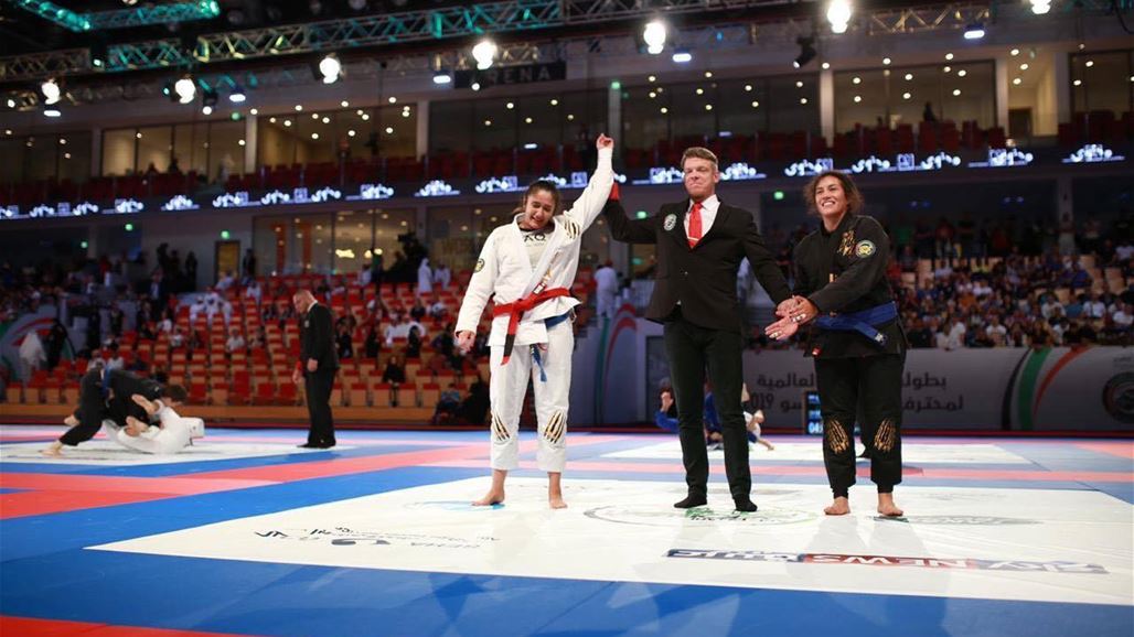 عراقية تحرز ذهبية بطولة العالم بالجوجيستو