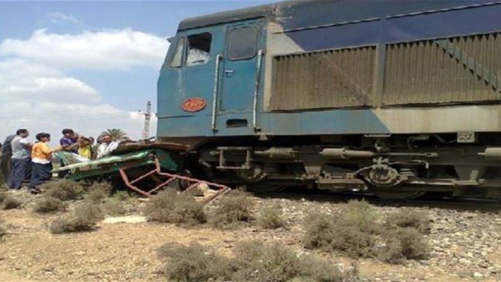 إصابة عامل سكة حديد باصطدام قطار بالناصرية بثاني حادث خلال الشهر الحالي