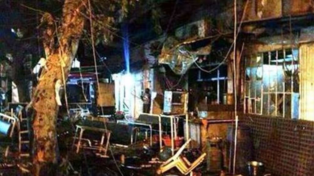مقتل واصابة 28 شخصا في حصيلة لتفجير المقهى الشعبي بالكرادة