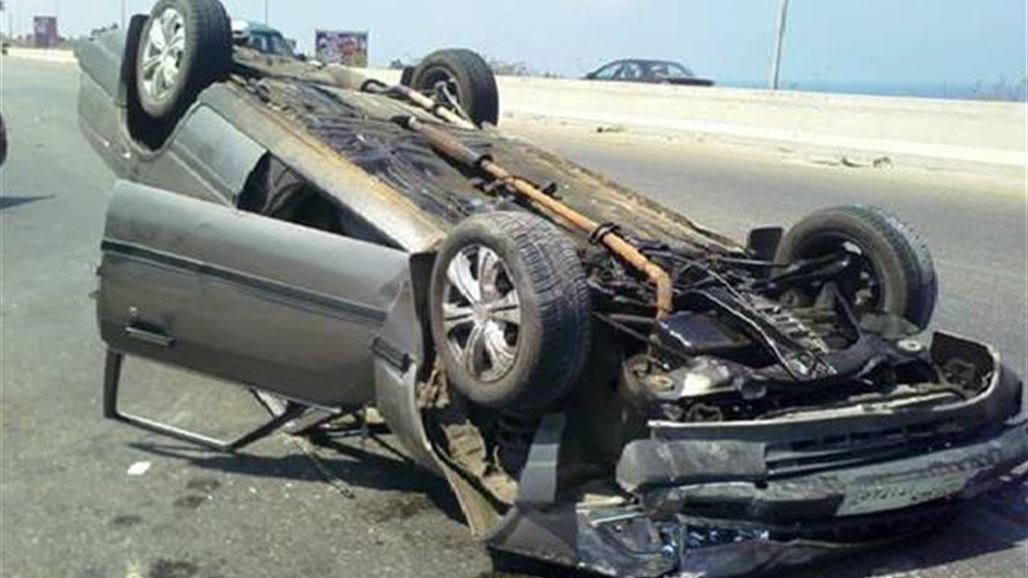 مصرع خمسة أشخاص من اسرة واحدة بحادث مروري شمال شرق الفلوجة