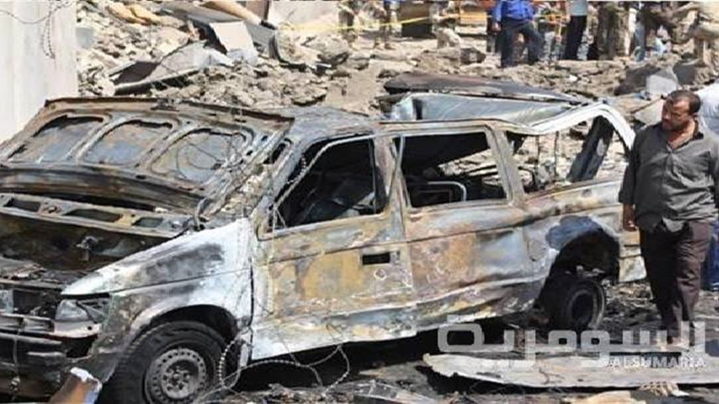 اصابة شرطيين وثمانية مدنيين بانفجار مفخخة استهدفت مركزا انتخابيا بنينوى