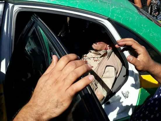 بالصور.. حادث الشاعر عريان السيد خلف في بغداد اليوم