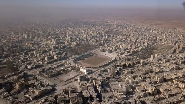  Modern aerial photographs showing the massive destruction in the Syrian capital  636571196049072640-5ab081a095a59787508b45dd