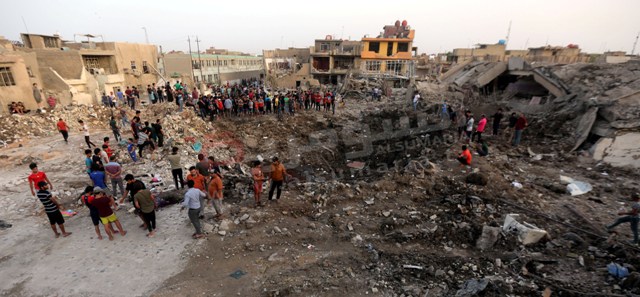 استخبارات بغداد :طائرة مسيرة نفذت هيروشيما بغداد في مدينة الصدر