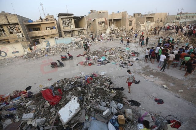 استخبارات بغداد :طائرة مسيرة نفذت هيروشيما بغداد في مدينة الصدر