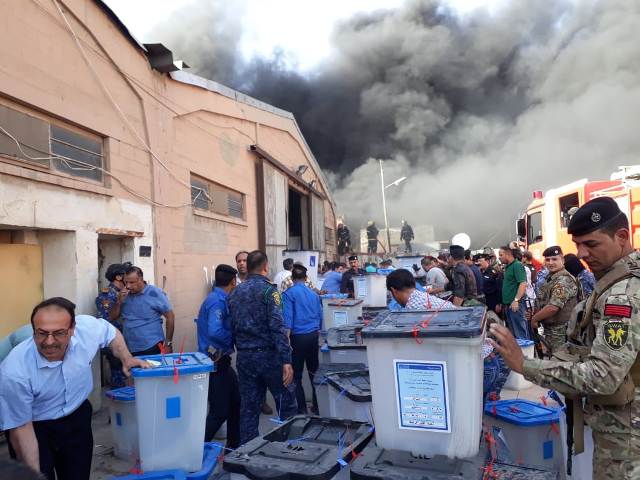 بالفيديو والصور.. حريق صناديق الاقتراع.. وهذا السيناريو المرعب التالي