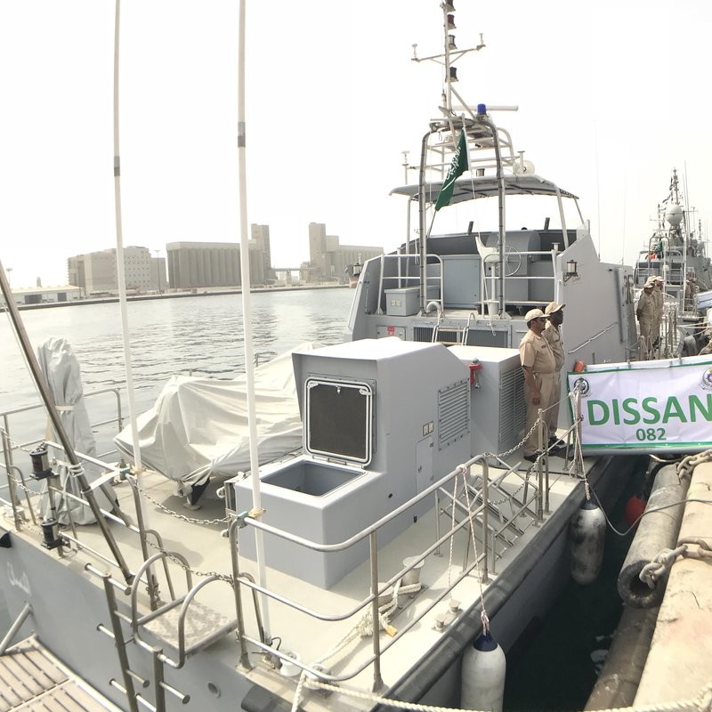 Saudi Arabia launches modern naval vessels to protect oil tankers in the Red Sea 636694776942058546-5b6d0832d43750475d8b45a9