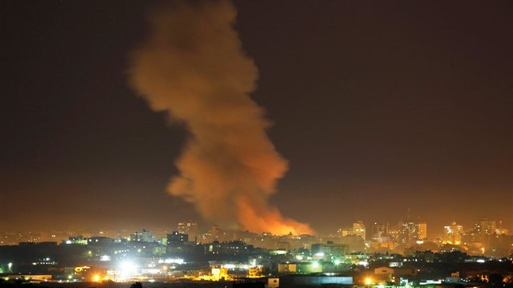 Israeli overnight raids on Gaza Thursday 17 May NB-236843-636621301762163448