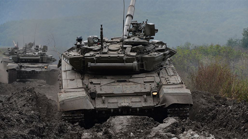 T-90 tanks stand at Israel's borders Saturday 9 June NB-238873-636641219922397040