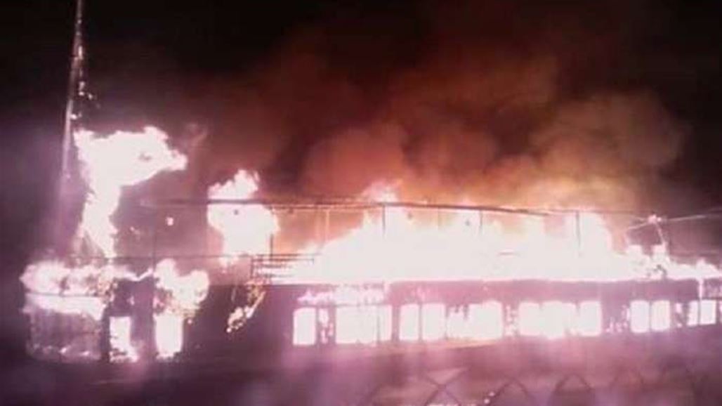 A huge fire in Egypt comes on a full cruise ship  NB-255515-636807957781442700