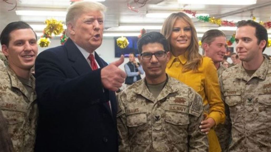 Trump visits U.S. troops in Iraq for first trip to a conflict zone NB-256292-636814916251544935