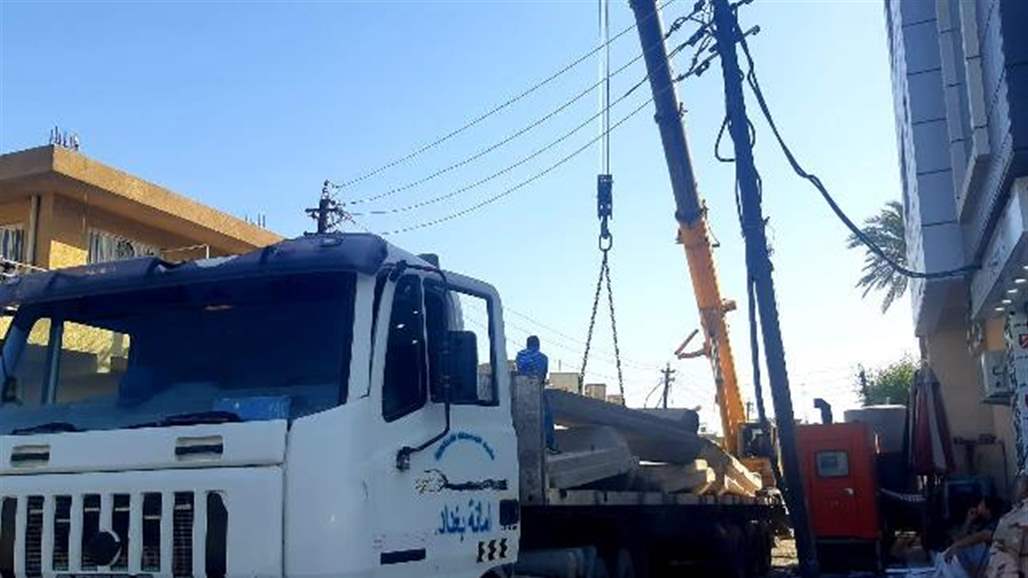 رفع كتل كونكريتية وفتح شارع مغلق منذ 14 عاماً وسط بغداد