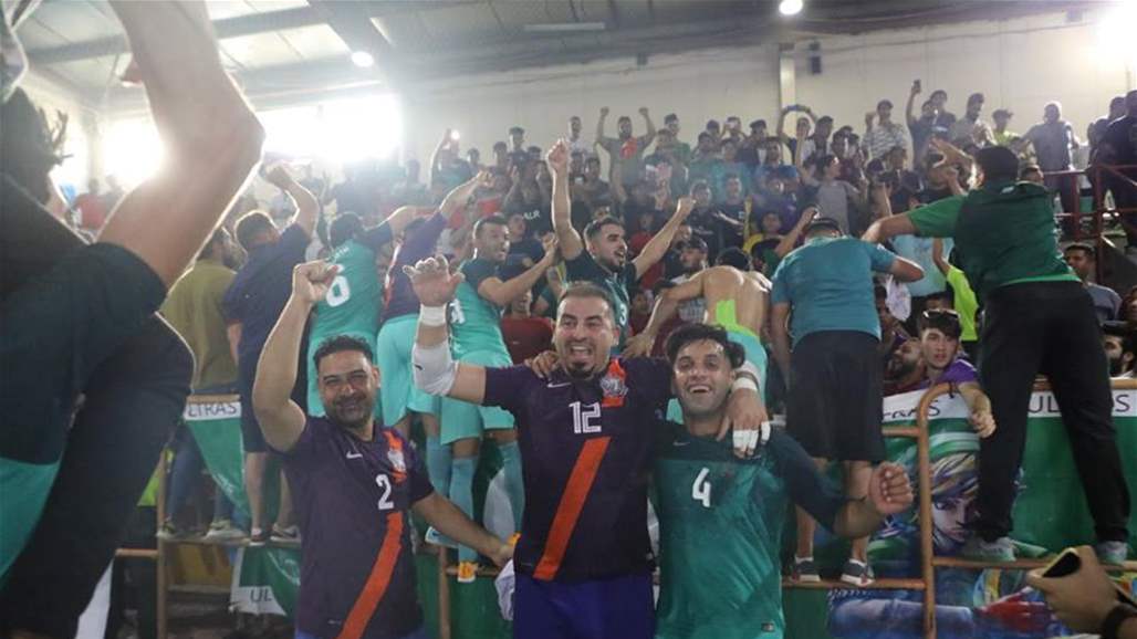 الشرطة يواصل نجاحاته ويضيف لقب دوري كرة الصالات الى خزانئه