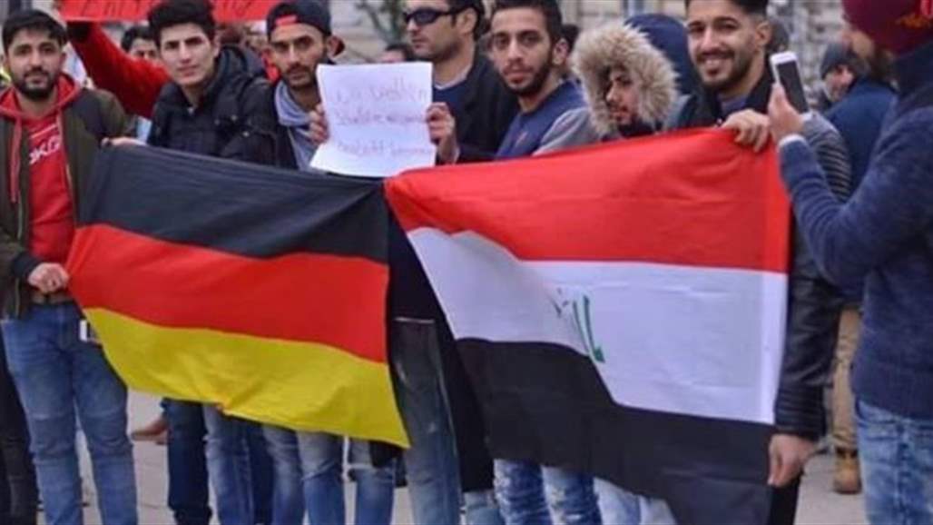 بالفيديو.. موظف بقنصلية عراقية في المانيا يعتدي على عراقي 