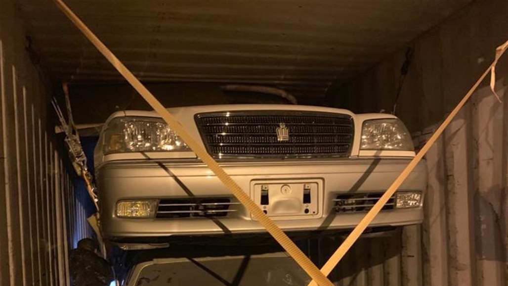 المنافذ الحدودية تعلن ضبط أربع عجلات دون الموديل في ميناء أم قصر