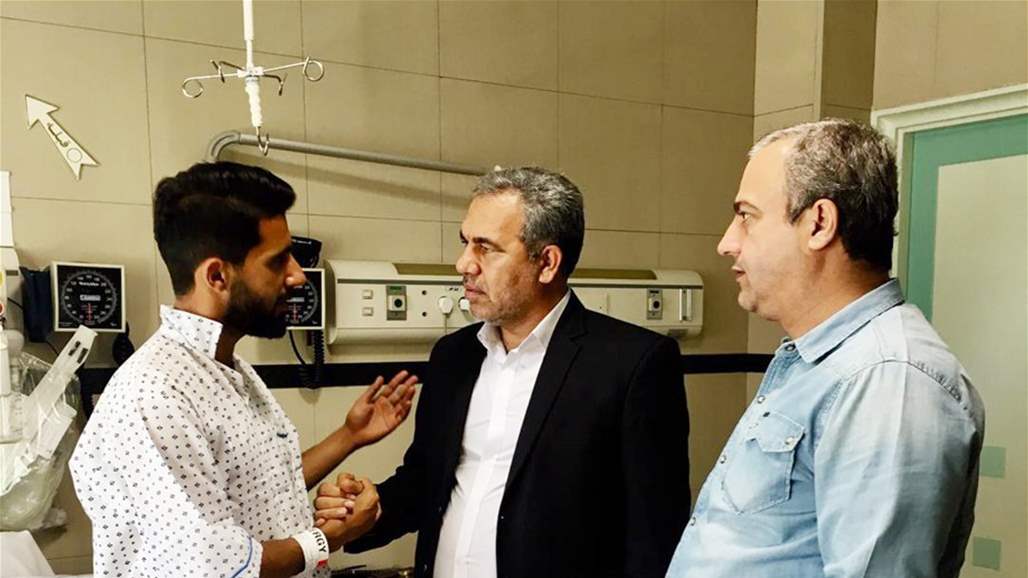 بيرسبوليس الايراني يصدر بياناً حول العملية الجراحية لنجمه العراقي