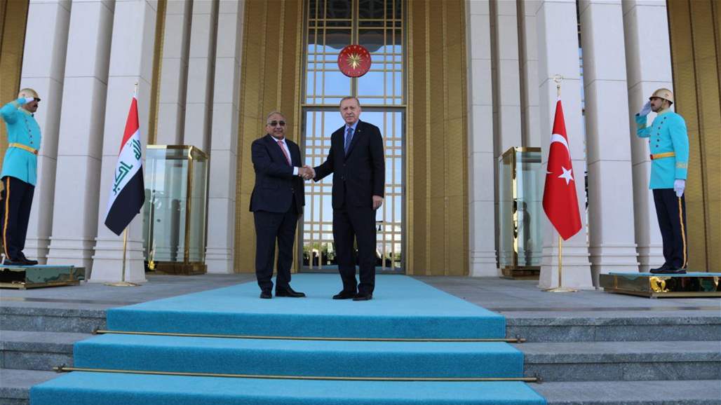 عبد المهدي يلتقي اردوغان في انقرة