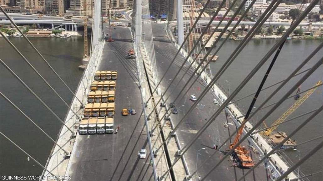 مصر تدخل موسوعة غينيس بأعرض جسر في العالم (صور)