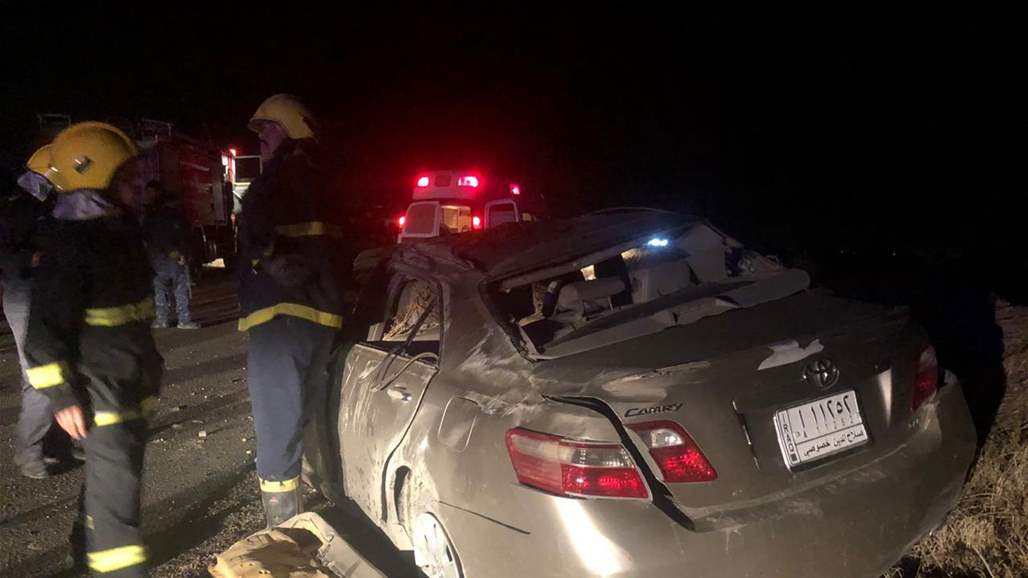 مصرع مدني بحادث سير شمال بغداد