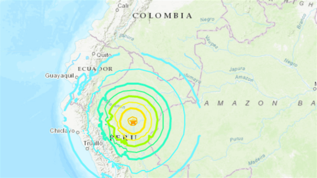 زلزال مدمر يضرب أربع دول لاتينية