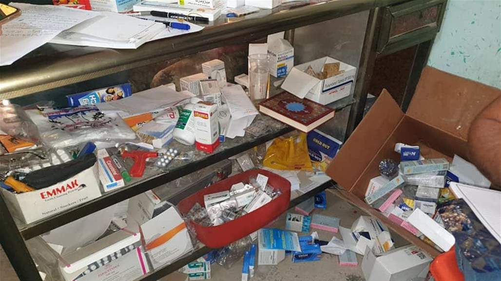 اغلاق صيدلية وهمية واعتقال صاحبها شمالي بغداد