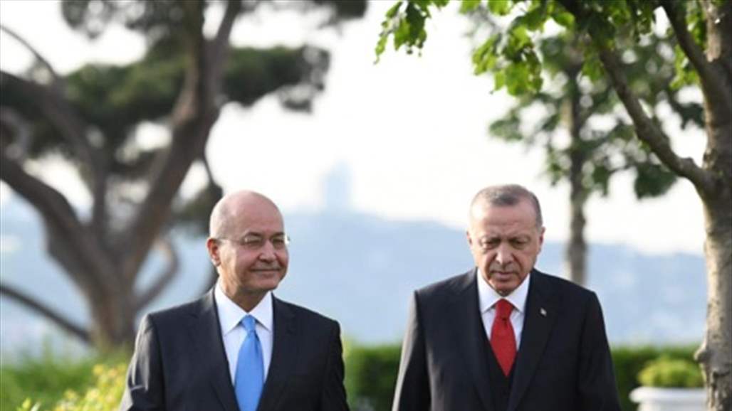 صالح يؤكد لاردوغان رفض العراق اي عمل عسكري احادي الجانب يتجاوز حدوده