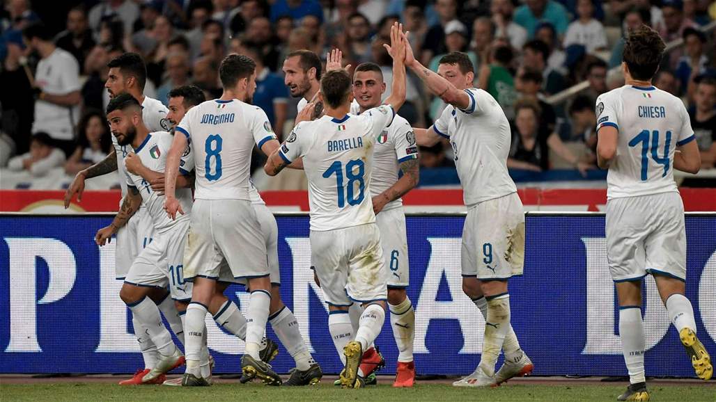 ايطاليا تضرب اليونان بثلاثية في تصفيات امم اوروبا