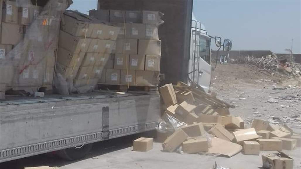 المنافذ تعلن إتلاف أدوية منتهية الصلاحية في مطار بغداد