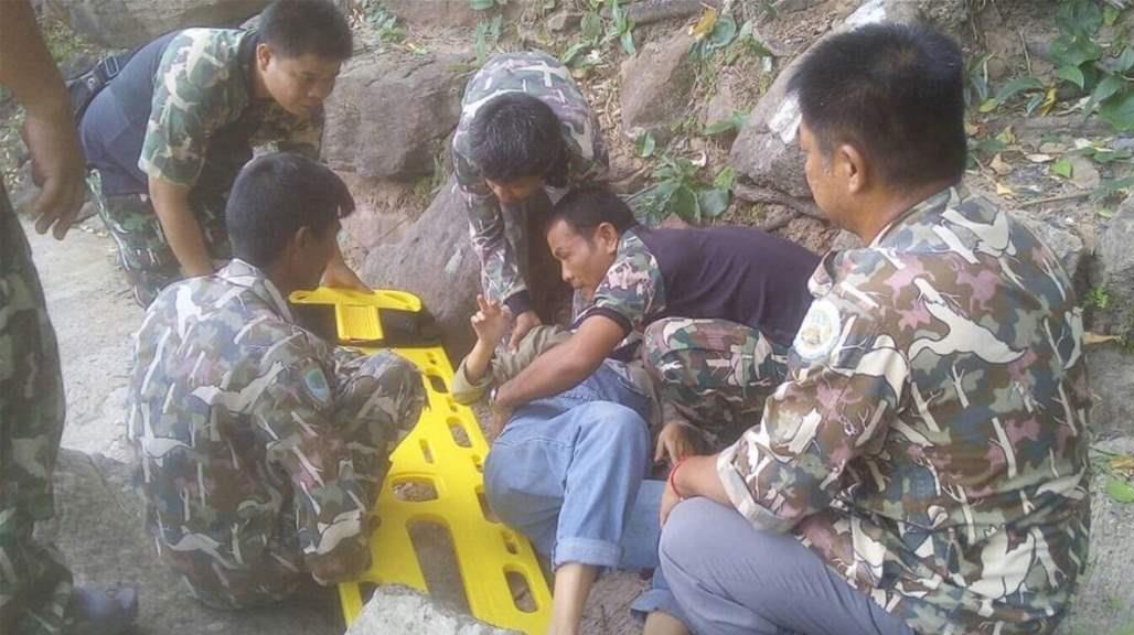 أراد التخلص من زوجته عن ارتفاع 34 مترا لكنها نجت بأعجوبة!