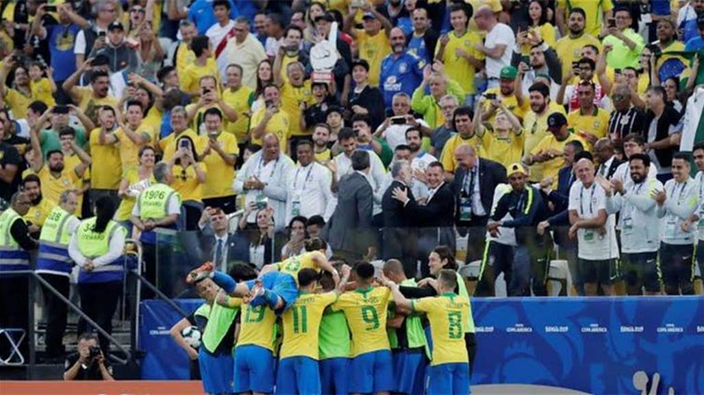 البرازيل تبلغ ربع نهائي كوبا اميركا بخماسية في شباك بيرو