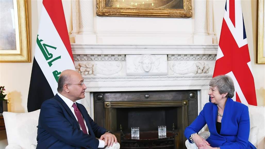 صالح يؤكد من لندن اهمية تعزيز  الاستقرار في المنطقة