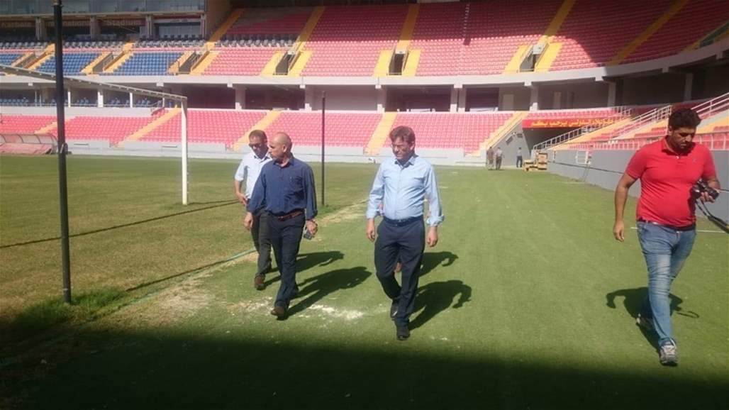 تواصل الاستعدادات في ملعب كربلاء لتضييف بطولة غرب آسيا
