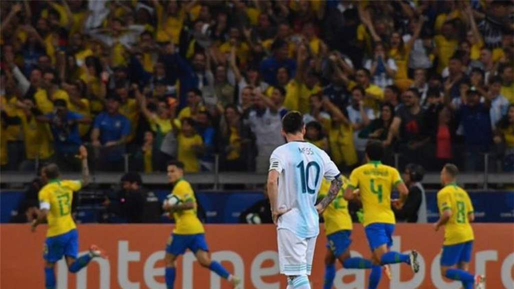البرازيل تطيح بالارجنتين وتتأهل الى نهائي كوبا أميركا