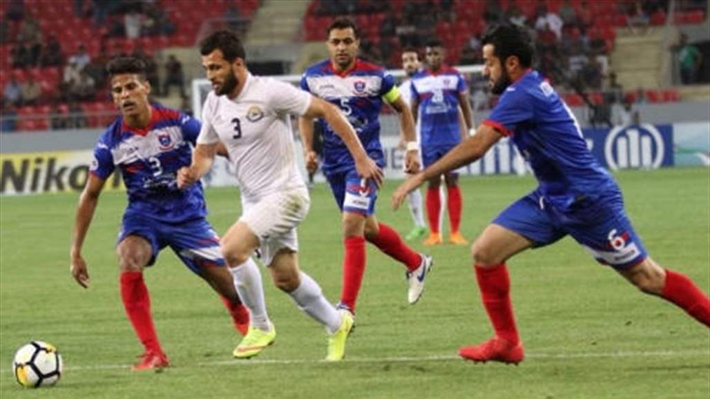 الزوراء يتعادل مع النجف في مباراة دراماتيكية
