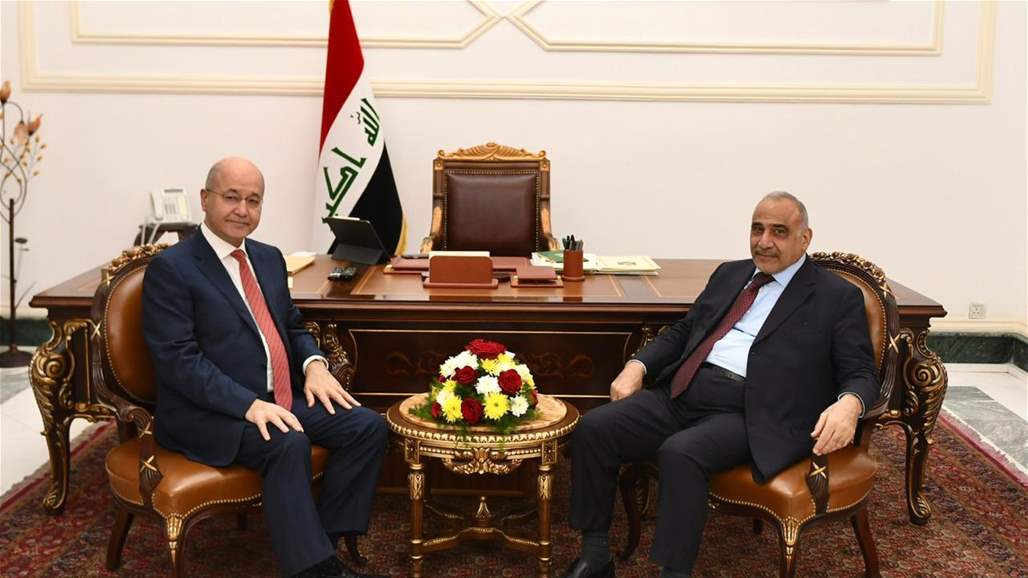 عبد المهدي وصالح يؤكدان على ضرورة تنفيذ البرنامج الحكومي