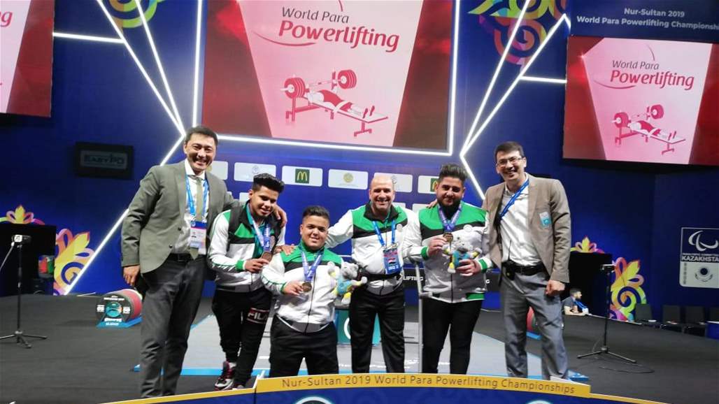 العراق يحرز الذهب في بطولة العالم للأثقال لذوي الاحتياجات الخاصة