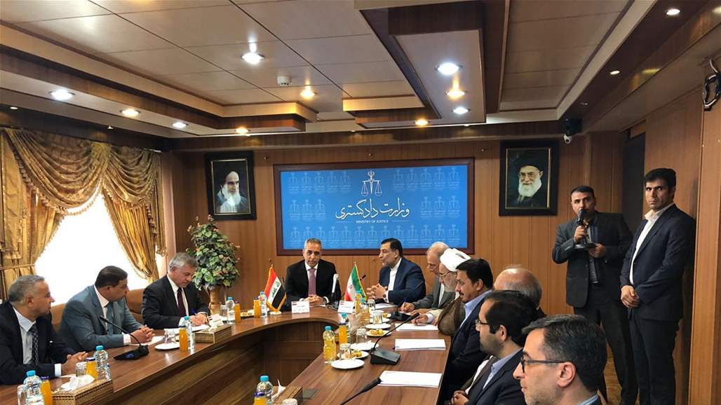 رئيس مجلس القضاء يبحث في طهران سبل تطبيق الاتفاقيات المبرمة مع ايران