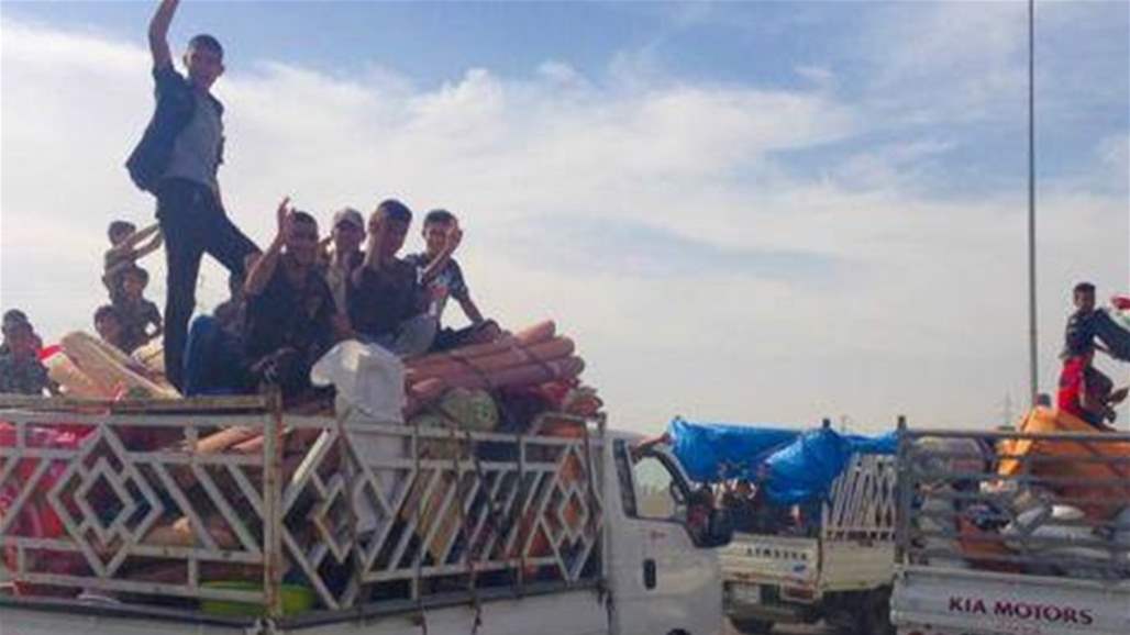 عودة اكثر من 300 نازح لمناطق سكناهم الاصلية في القائم