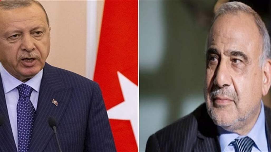 عبد المهدي لاردوغان: الاعتداء على موظفي القنصلية باربيل لا يمكن ان يؤثر على علاقاتنا 