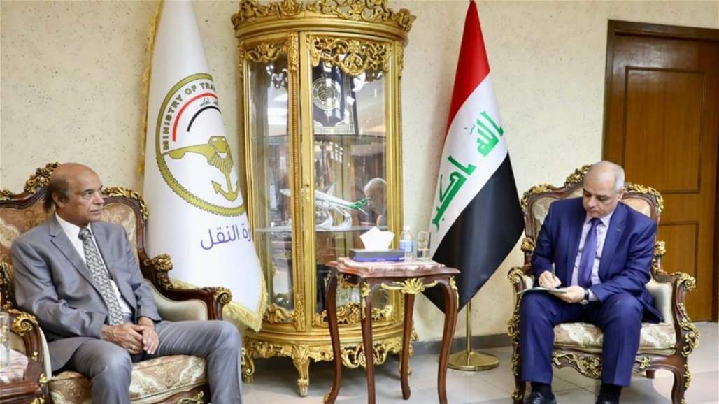 وزير النقل يؤكد سعيه الى تأمين تخصيصات مالية لتعاقدات الزوراء