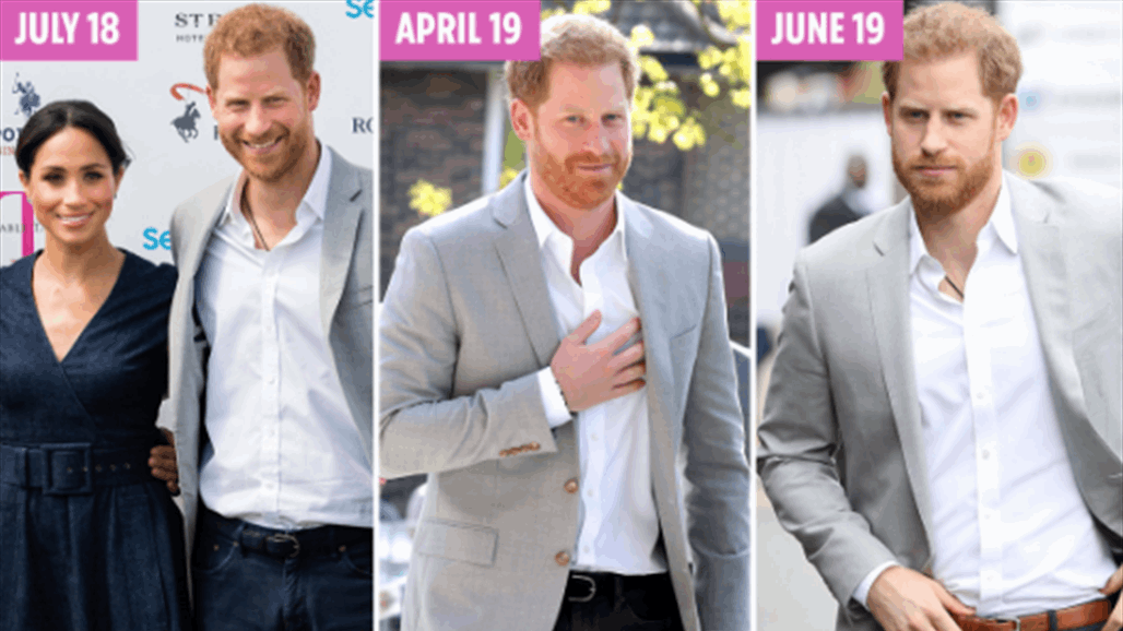 ما سرّ سترة الأمير هاري الرمادية التي ارتداها 24 مرة؟ (صور)