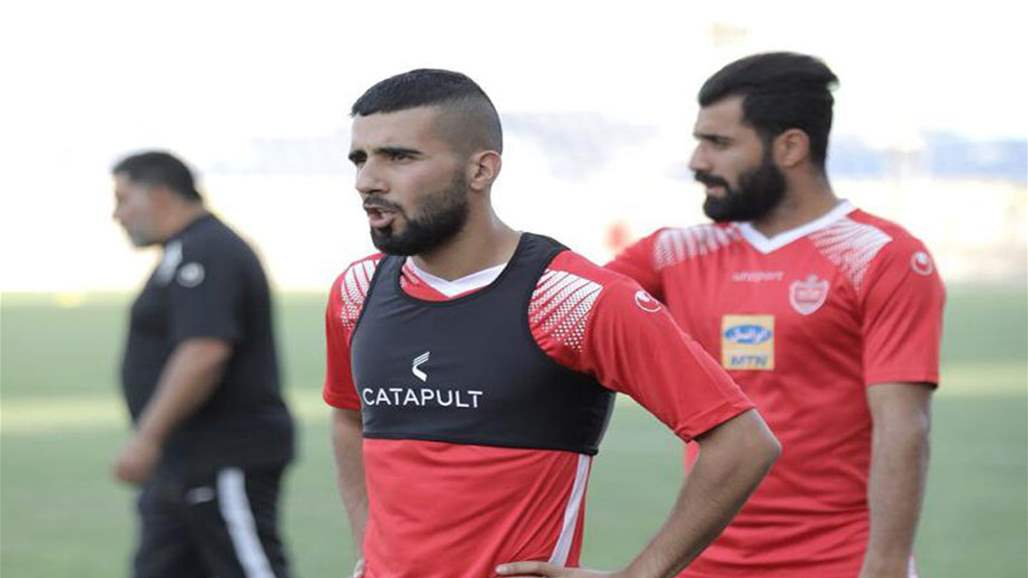 بشار رسن يخوض اول وحدة تدريبية مع بيرسبوليس في الموسم الجديد