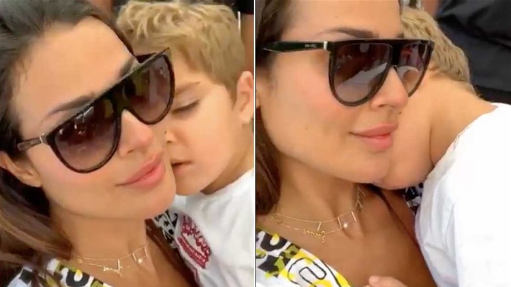 بالفيديو: نادين نجيم تكشف عن وجه ابنها... هل يشبهها؟