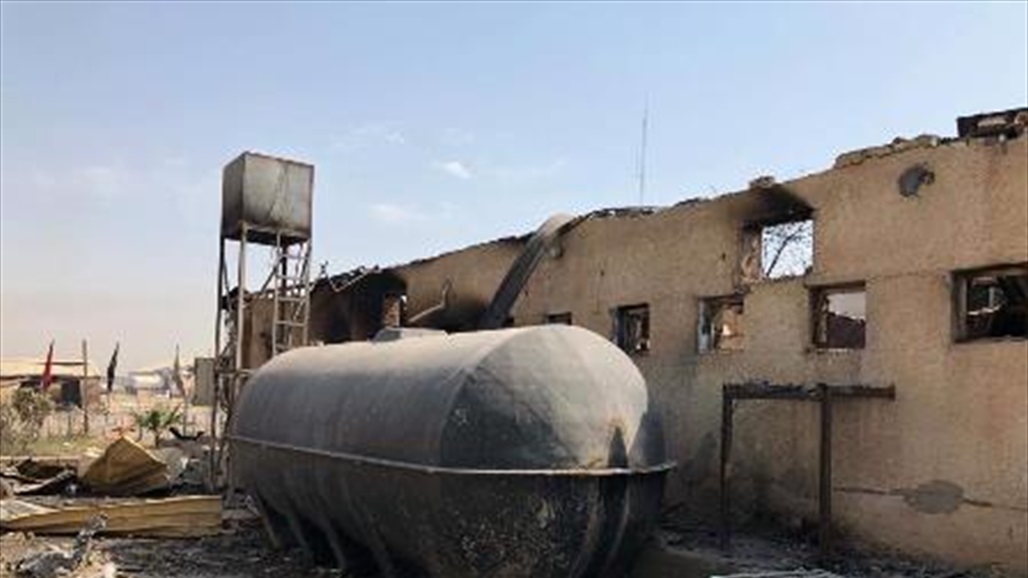 أقمار صناعية إسرائيلية تنشر صورة لمعسكر صقر ببغداد بعد انفجار مخزن للعتاد فيه