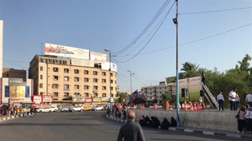 اغلاق جميع الطرق المؤدية الى ساحة التحرير وسط بغداد