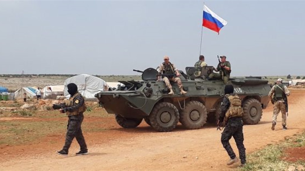 قوات روسية قرب الحدود العراقية