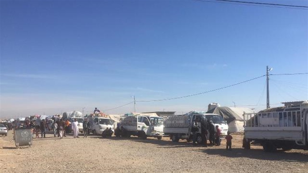 الهجرة: عودة 4325 نازحاً إلى مناطقهم في صلاح الدين ونينوى