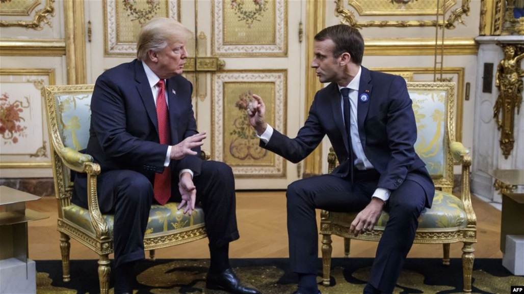 الرئاسة الفرنسية تؤكد وجود "عناصر تقارب" بين ترامب وماكرون بشأن إيران