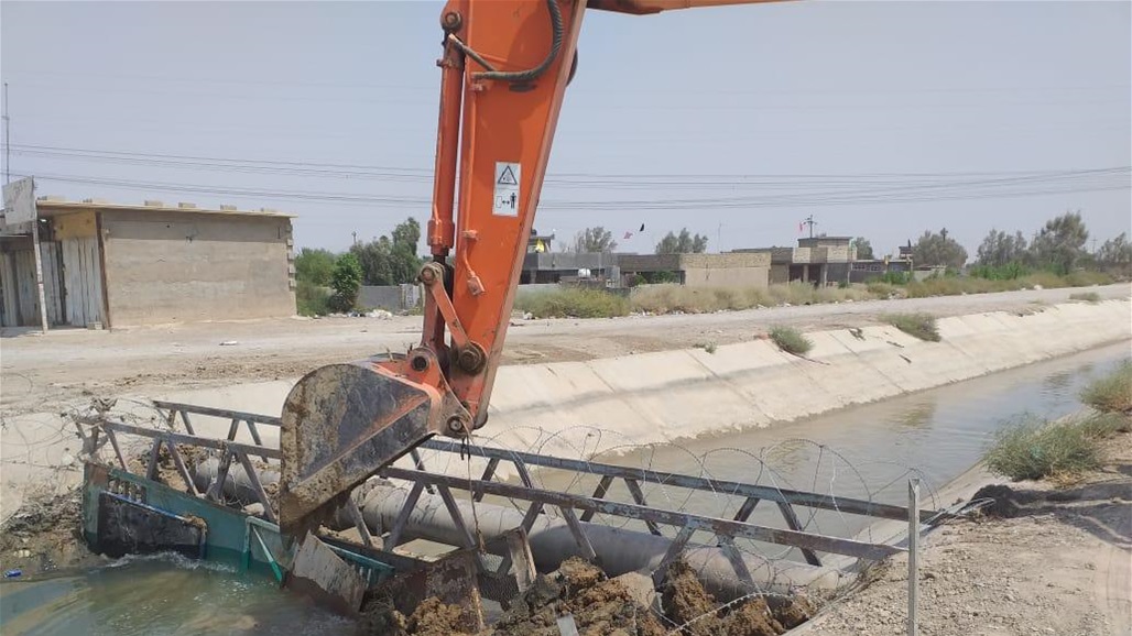 محافظة بغداد تعلن استئناف ضخ الماء للنهروان وتأمين خزين النهر المبطن