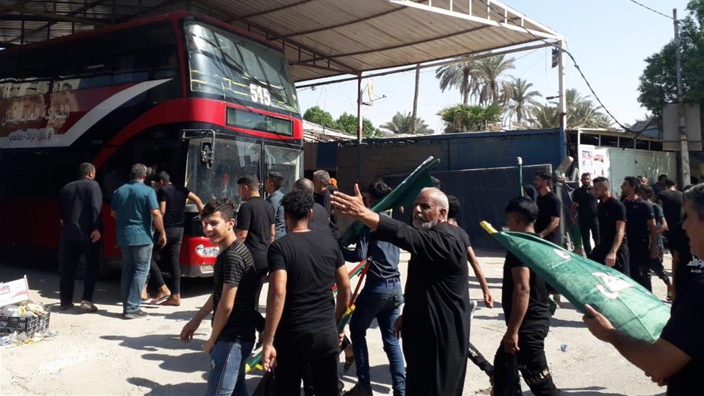 بدء عملية التفويج العكسي لزائري كربلاء "صور"